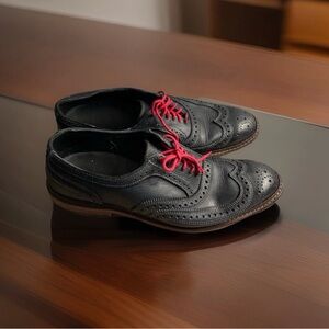 Allen Edmonds Men’s Neumok Wingtip Brogue Dress Shoes Leather Lace Up 9.5D